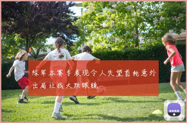 绿军本赛季表现令人失望首轮意外出局让我大跌眼镜